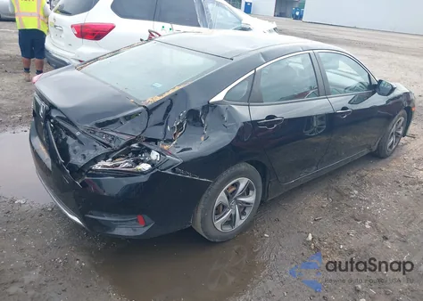 2019 Honda Civic Lx from USA, damaged, VIN 19XFC2F67KE011063